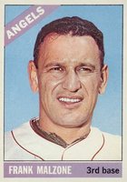 1966 Topps #152 Frank Malzone Baseball Card