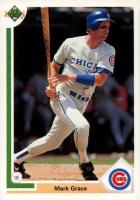1991 Upper Deck #134 Mark Grace Baseball Card