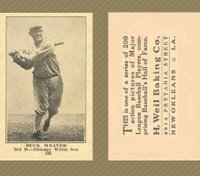 1917 Weil Baking Co. #185 Buck Weaver Baseball Card