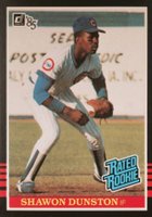 1985 Donruss #39 Shawon Dunston Baseball Card