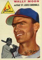 1954 Topps #137 Wally Moon Baseball Card