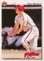 1992 Upper Deck #127 Dale Murphy Baseball Card