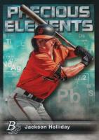2023 Bowman Platinum Precious Elements #PE11 Jackson Holliday Baseball Card