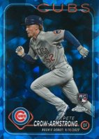 2024 Topps Chrome Sapphire Update Series #91 Pete Crow-Armstrong Baseball Card