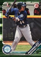 2019 Bowman Paper Prospects #BP33 Julio Rodriguez Camo Baseball Card
