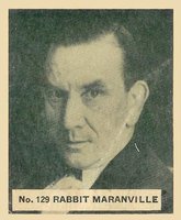 1936 Goudey World Wide Gum  #129 Rabbit Maranville Baseball Card