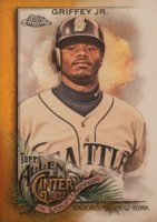 2022 Topps Allen & Ginter Chrome #39 Ken Griffey Jr. Gold Refractor Baseball Card