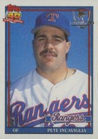 1991 Topps Desert Shield #172 Pete Incaviglia Baseball Card