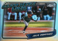 2024 Topps Chrome Update Major League Minis #MM14 Julio Rodriguez Baseball Card