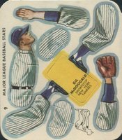 1957 Swift Meats #9 Gil McDougald Baseball Card