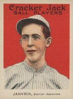 1915 Cracker Jack #149 Hal Janvrin Baseball Card