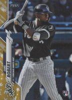 2020 Topps #392 Luis Robert Gold Stars Baseball Card