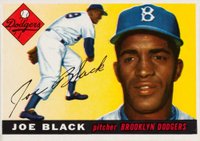 1955 Topps #156 Joe Black Baseball Card