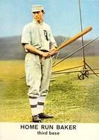 1961 Golden Press #21 Frank Baker Baseball Card