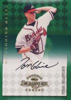 1998 Donruss Signature Millennium Marks # Tom Glavine Baseball Card