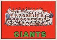 1967 Topps #516 San Francisco Giants Baseball Card