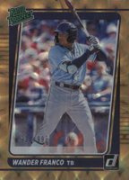2021 Panini Donruss Rated Prospects #RP1 Wander Franco Baseball Card