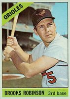 1966 Topps #390 Brooks Robinson Baseball Card