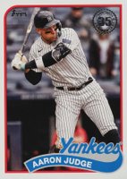 2024 Topps 1989 Topps Baseball #89B2-39 Aaron Judge Series 2 Baseball Card