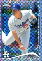 2014 Topps Chrome #162 Zack Greinke Xfractor Baseball Card
