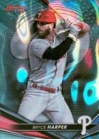 2022 Bowman's Best #10 Bryce Harper Aqua Lava Refractor Baseball Card