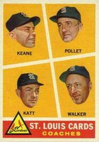 1960 Topps #468 Cards Coaches Baseball Card