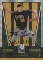 2007 Donruss Elite Extra Edition School Colors #SC-7 Max Scherzer Autograph Baseball Card