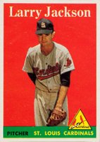 1958 Topps #97 Larry Jackson White Name Baseball Card