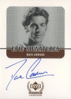 1999 Upper Deck Century Legends Epic Signatures #DC Dave Cowens Basketball Card