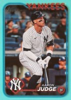 2024 Topps #99 Aaron Judge Aqua Baseball Card