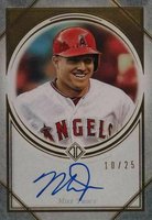 2019 Topps Transcendent VIP Party #MTAP1 Mike Trout Autograph Baseball Card