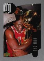 1998 Upper Deck International MJ Stickers #79 Michael Jordan Basketball Card
