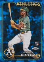 2024 Topps Chrome Sapphire #676 Lawrence Butler Baseball Card