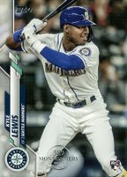 2020 Topps Complete Set #64 Kyle Lewis 582 Montgomery Club Baseball Card