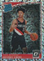2018 Panini Donruss Optic #186 Anfernee Simons Fast Break-Holo Basketball Card