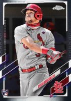 2021 Topps Chrome Ben Baller #140 Dylan Carlson Baseball Card