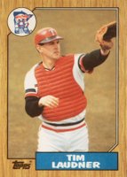 1987 Topps Tiffany #478 Tim Laudner Baseball Card
