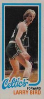 1980 Topps Singles # Larry Bird Basketball Card