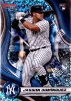 2024 Bowman's Best #44 Jasson Dominguez Mini Diamond Baseball Card