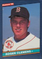 1986 Donruss #172 Roger Clemens Baseball Card