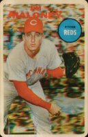 1968 Topps 3-D # Jim Maloney No Dugout Baseball Card