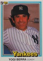 1981 Donruss #351 Yogi Berra Baseball Card