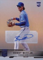 2022 Panini Chronicles Elite #35 Bobby Witt Jr. Autograph Baseball Card