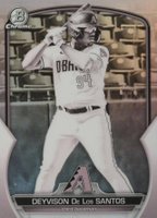 2023 Bowman Chrome Prospects #BCP158 Deyvison de los Santos Pearl Baseball Card