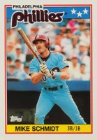 1988 Topps American Baseball #67 Mike Schmidt Baseball Card