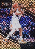 2018 Panini Select #299 Mikal Bridges Copper Prizm Basketball Card