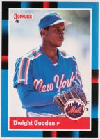 1988 Donruss Mets Team Book Hand Cut #69 Dwight Gooden Baseball Card