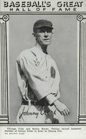 1948 Baseball's Great Hall of Fame Exhibits # Johnny Evers Baseball Card