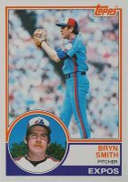1983 Topps #447 Bryn Smith Baseball Card