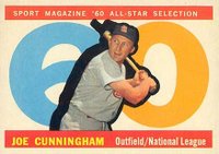 1960 Topps #562 Joe Cunningham All-Star Baseball Card